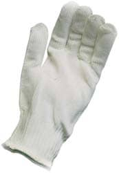 Cut-Resistant Gloves: Kut-Gard 22-600, Size X-Large, ANSI Cut A9, ANSI Puncture 0, Uncoated, PolyKor