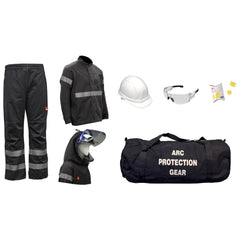 Arc Flash Clothing Kit: Size Small, Cotton, Jacket, Pants & Hoods