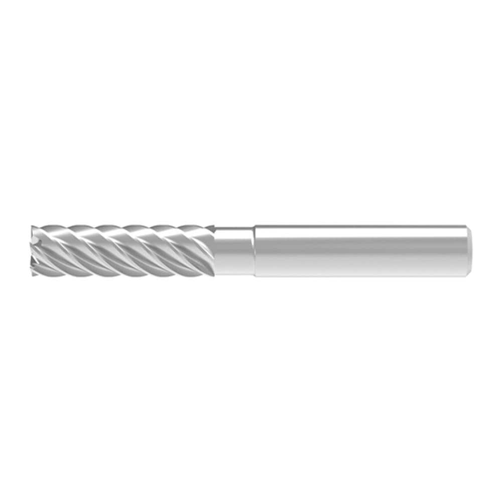 Corner Chamfer End Mill: 20.00 mm Dia, 70.00 mm LOC, 8 Flute, 0.07 mm Chamfer Width, Solid Carbide