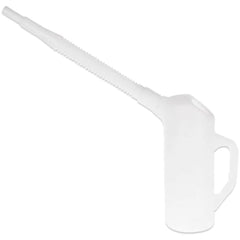 Beakers & Pipettes; Beaker Type: Pitcher; Beaker Form: Tall Form; Volume Capacity: 0.5; Material: Polyethylene; Handle Included: Yes; Overall Length: 4.00; Overall Diameter: 3.000; Maximum Temperature: 212 F