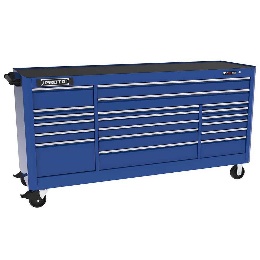 Steel Tool Roller Cabinet: 88" Wide, 46" High, 27" Deep, 19 Drawer