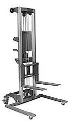 500 Lbs. Load Capacity, 49-1/2 Inch Lift Height, Straddle Base Manually Operated Lift