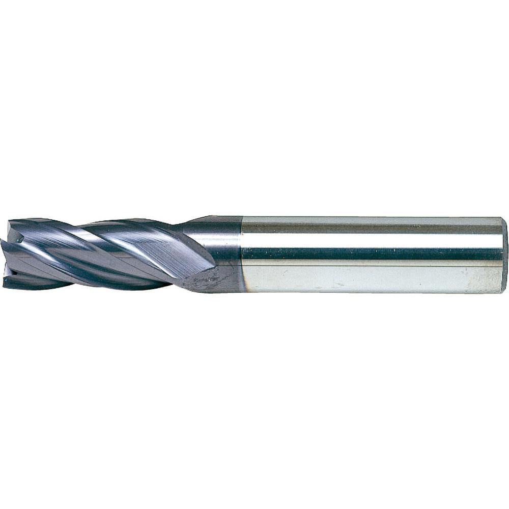 Square End Mill: 1/8" Dia, 4 Flute, Solid Carbide