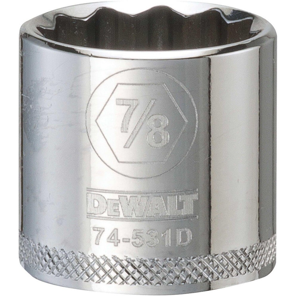 Standard  Hand Socket: 3/8" Drive, 7/8" Socket, 12-Point