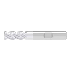 Corner Chamfer End Mill: 20.00 mm Dia, 41.00 mm LOC, 4 Flute, 0.30 mm Chamfer Width, Solid Carbide