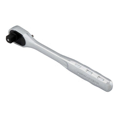 Ratchets; Tool Type: Quick-Release Ratchet; Drive Size: 1/2; Head Shape: Round; Head Style: Fixed; Material: Alloy Steel; Finish: Chrome; Overall Length (Inch): 9-1/2