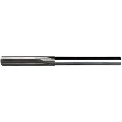 Chucking Reamer: 0.5005" Dia, 4" OAL, 1-1/2" Flute Length, Straight-Cylindrical Shank, Solid Carbide