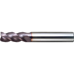 Square End Mill: 6.00 mm Dia, 13.00 mm LOC, 3 Flute, Solid Carbide