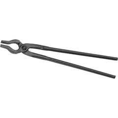 Tongs; Type: Picard Mandrel Jaw Blacksmith Tongs; Material: Steel; Overall Length (Decimal Inch): 12.0000