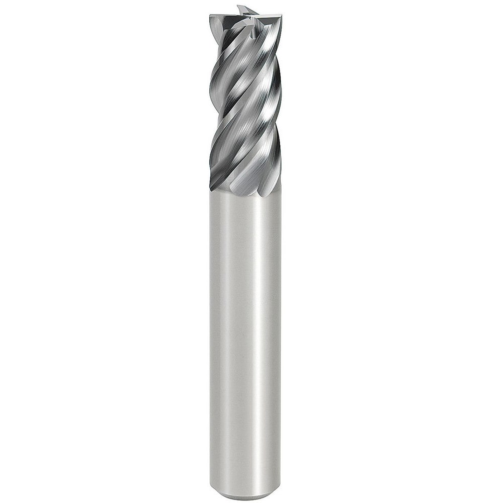 Square End Mill: 3.00 mm Dia, 8.0000 mm LOC, 4 Flute, Solid Carbide