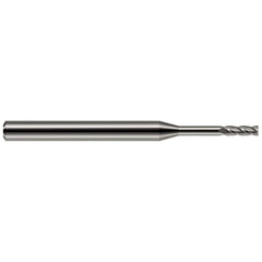 Square End Mill: 0.0930" Dia, 0.2790" LOC, 2 Flute, Solid Carbide