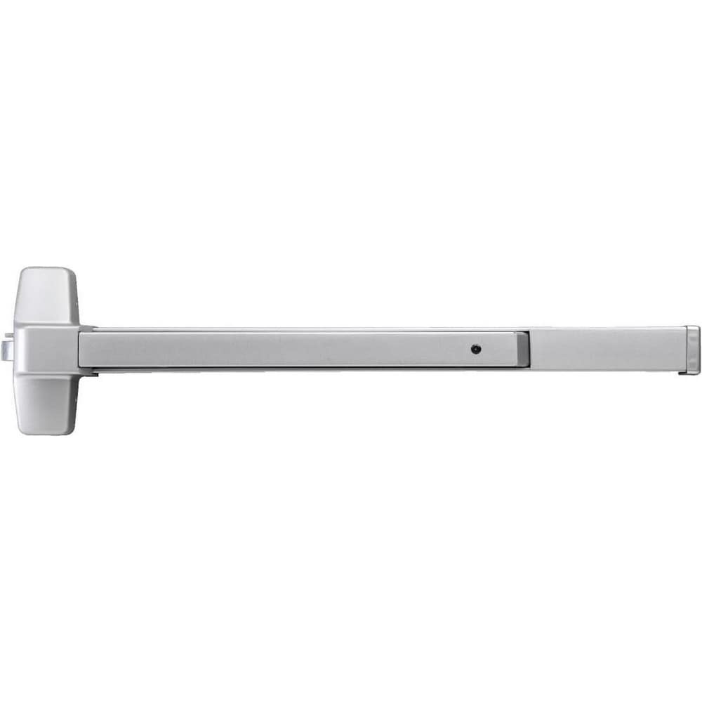 Push Bars; Material: Stainless Steel; Locking Type: Exit Device Only; Maximum Door Width: 36 in; Finish/Coating: Aluminum; Minimum Door Width: 26 in