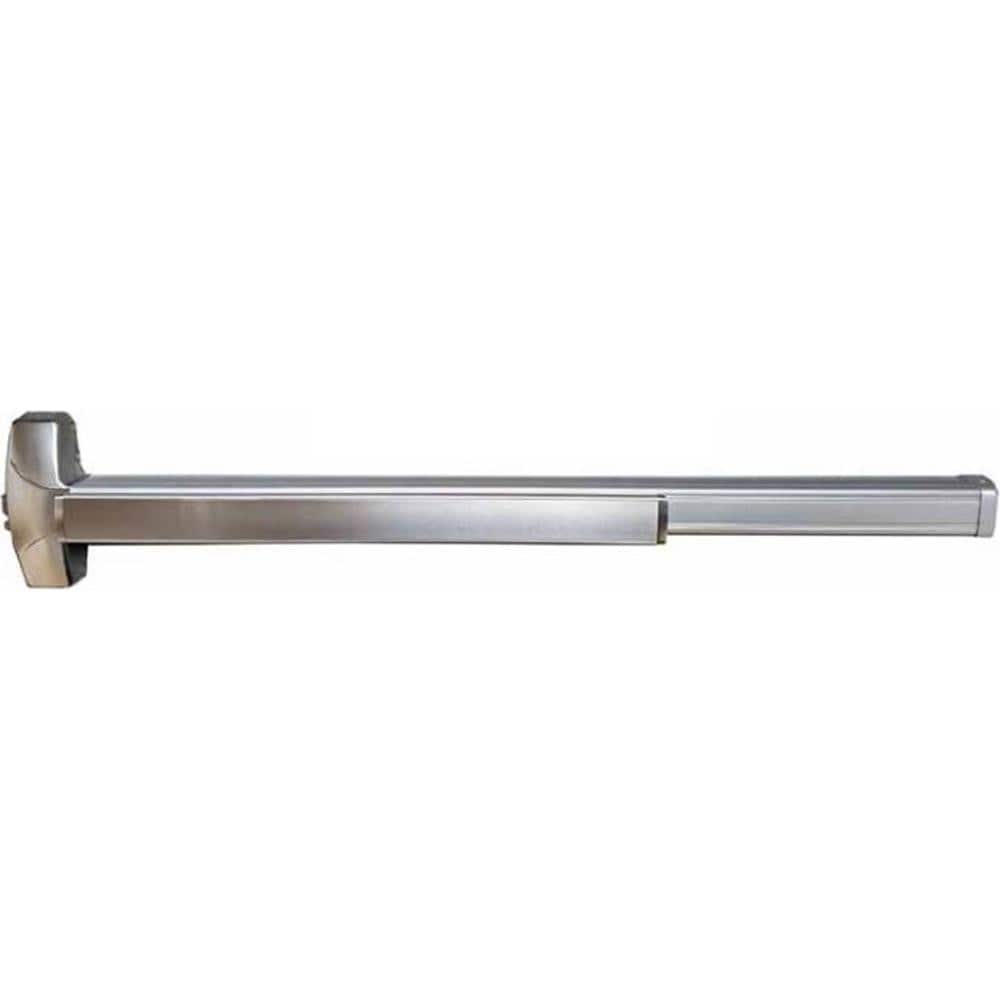 Push Bars; Material: Stainless Steel; Locking Type: Exit Device Only; Maximum Door Width: 36 in; Finish/Coating: Satin Stainless Steel; Minimum Door Width: 26 in