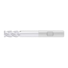 Corner Chamfer End Mill: 12.00 mm Dia, 25.00 mm LOC, 4 Flute, 0.30 mm Chamfer Width, Solid Carbide