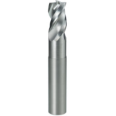 Square End Mill: 16.00 mm Dia, 24.00 mm LOC, 3 Flute, Solid Carbide