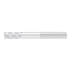 Corner Chamfer End Mill: 16.00 mm Dia, 33.00 mm LOC, 4 Flute, 0.30 mm Chamfer Width, Solid Carbide