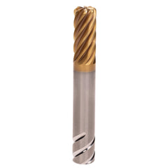 Corner Radius End Mill: 16 mm Dia, 32.00 mm LOC, 4.00 mm Radius, 8 Flute, Solid Carbide