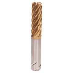 Corner Radius End Mill: 1/2" Dia, 1-1/4" LOC, 2.29 mm Radius, 8 Flute, Solid Carbide