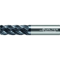 Corner Radius End Mill: 3/4" Dia, 1-5/8" LOC, 0.0600" Radius, 5 Flute, Solid Carbide