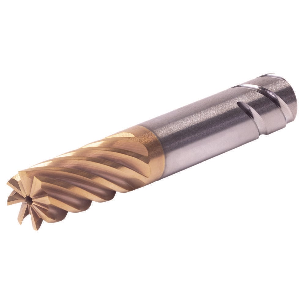 Roughing & Finishing End Mills; Mill Diameter (mm): 20.00; Flute Type: Helical; Number Of Flutes: 8; End Mill Material: Solid Carbide; Length of Cut (mm): 38.00; Coating/Finish: AlCrN