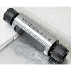 Collet Chuck: 0.50 to 10.50 mm Capacity, ER Collet, 23.50 mm Shank Dia