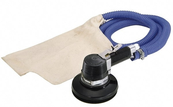 Air Orbital Sander: Round, 6" Pad, 8,500 OPM