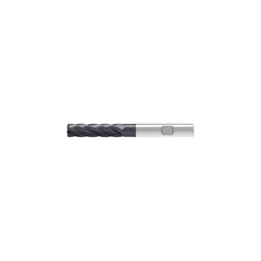 Corner Radius End Mill: 14.00 mm Dia, 71.00 mm LOC, 1.50 mm Radius, 5 Flute, Solid Carbide