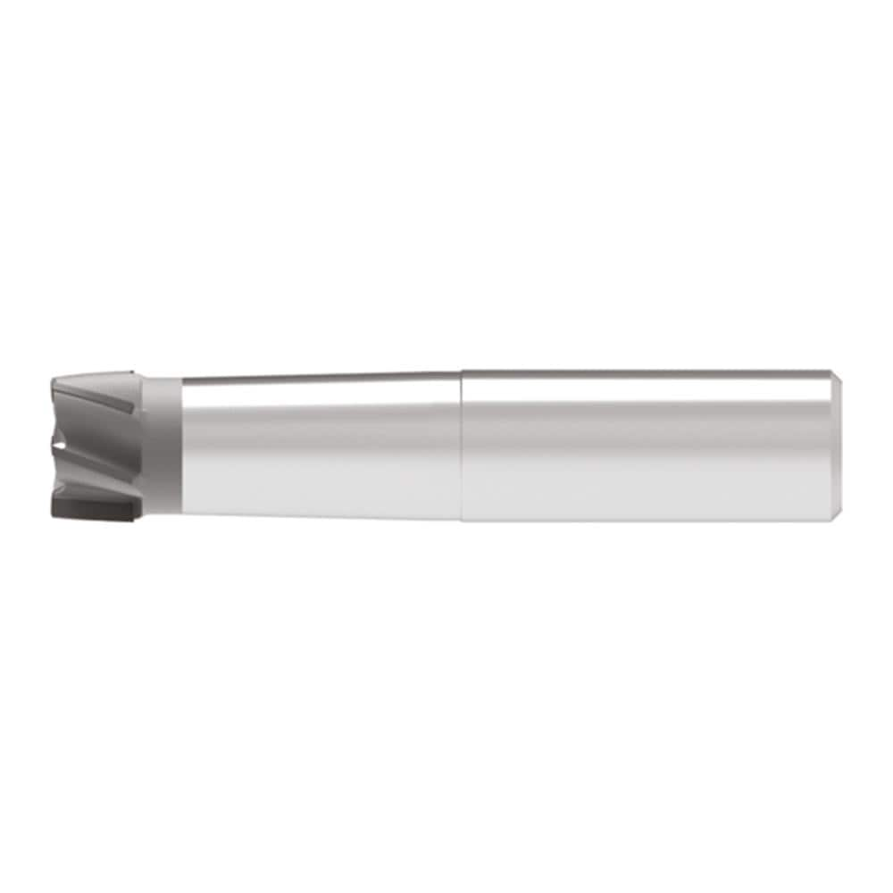 Corner Chamfer End Mill: 12.00 mm Dia, 5.00 mm LOC, 4 Flute, 0.20 mm Chamfer Width, Solid Carbide