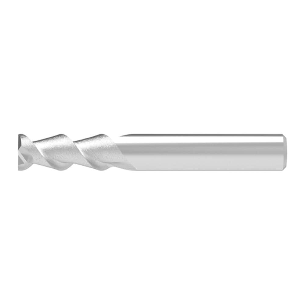 Corner Chamfer End Mill: 14.00 mm Dia, 30.00 mm LOC, 2 Flute, 0.15 mm Chamfer Width, Solid Carbide