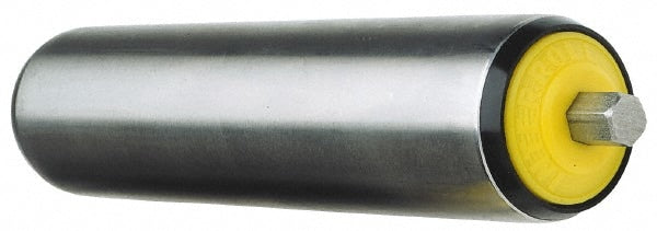 24 Inch Wide x 2-1/2 Inch Diameter Galvanized Steel Roller