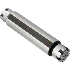 Collet Chuck: 0.2810 to 0.2810" Capacity, ER Collet, Straight Shank