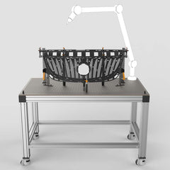 CMM Fixtures; Type: Metrology Fixture Table; Plate Design: Table; Length (Inch): 47-1/2; Material: Aluminum