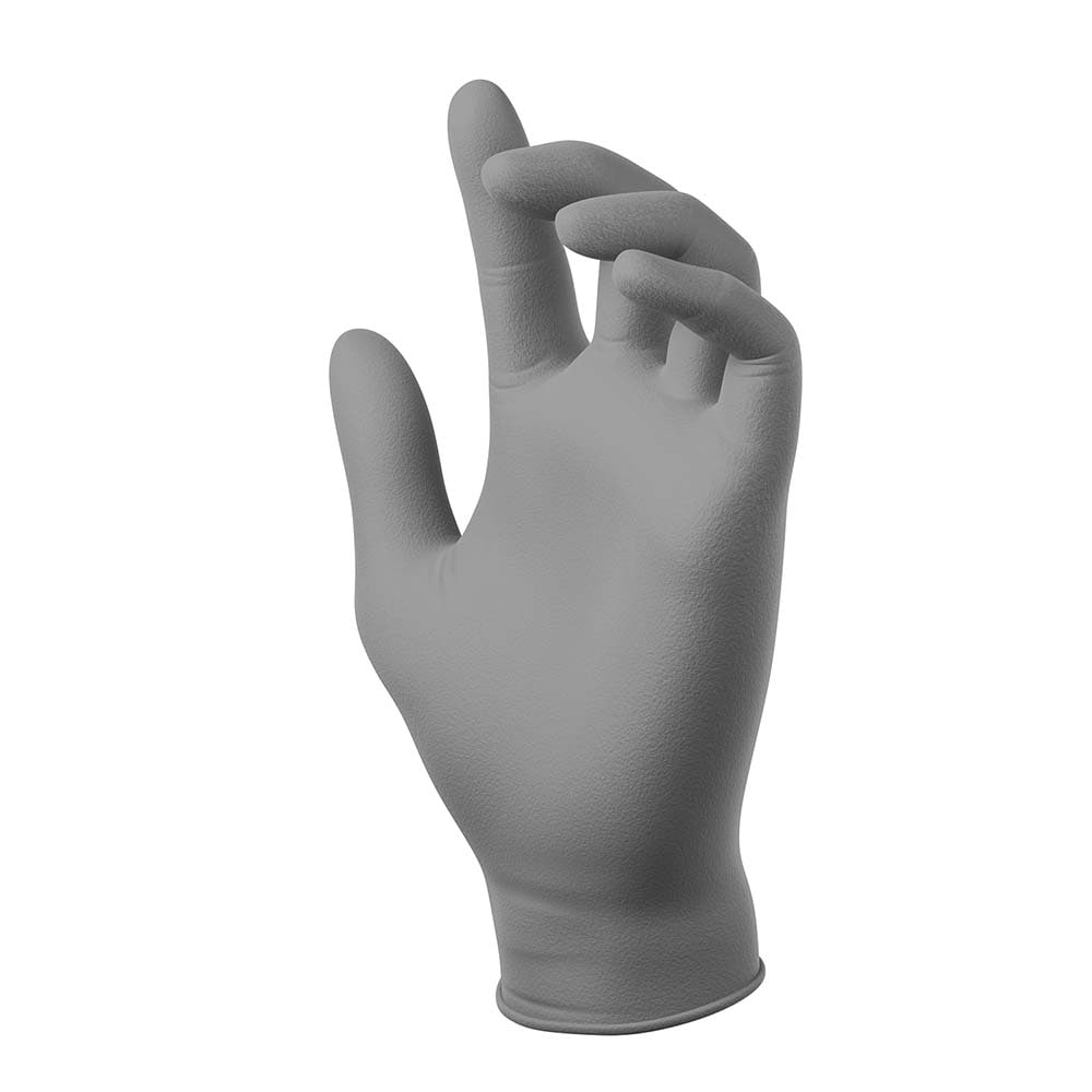 Disposable Gloves: Size X-Large, 6.0 mil, Not Coated, Nitrile, General Purpose Grade, Powder-Free