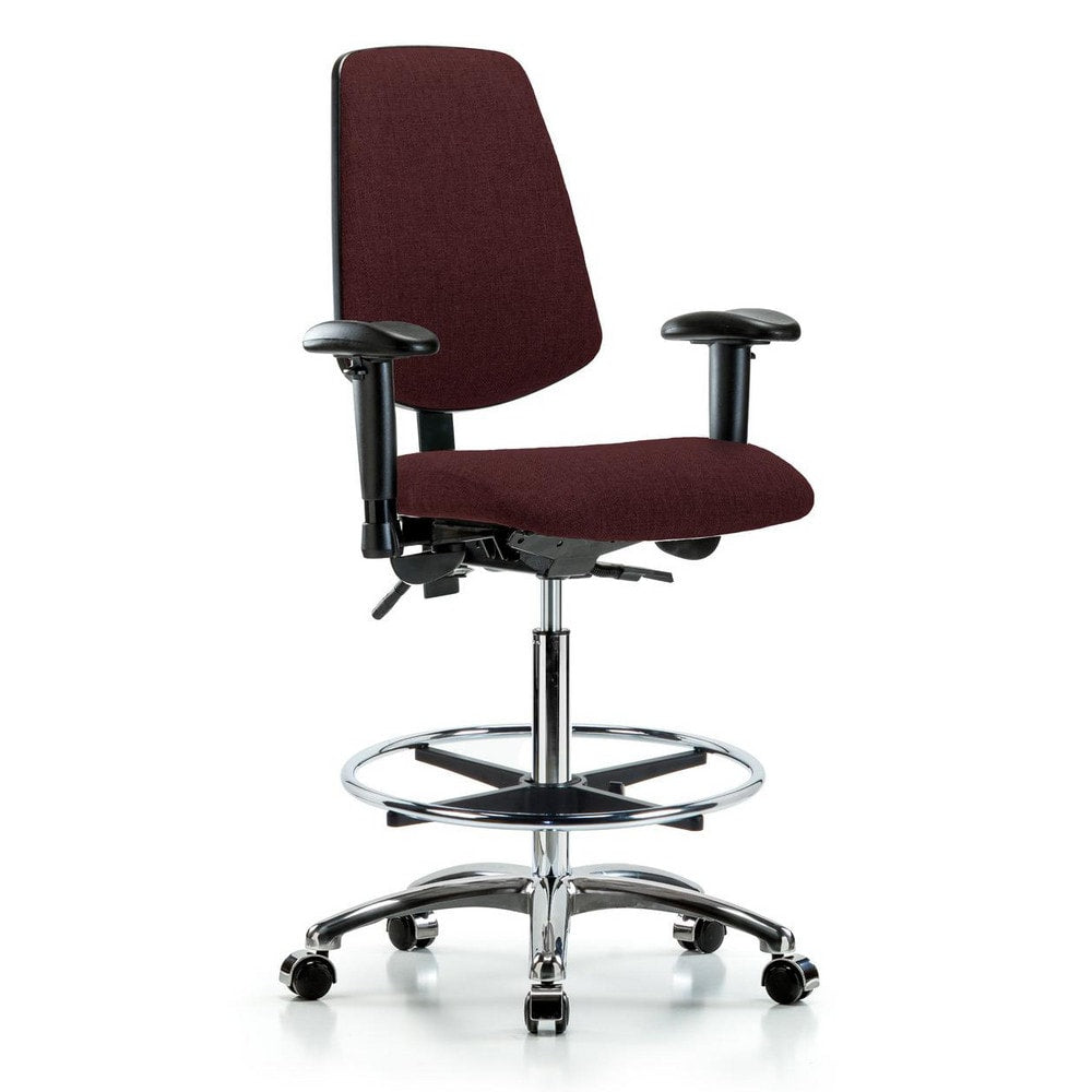 Task Chair Task Chair: Olefin, 36" Seat Height, Burgundy