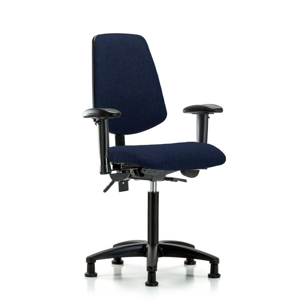 Task Chair Task Chair: Olefin, 28-1/4" Seat Height, Navy Blue