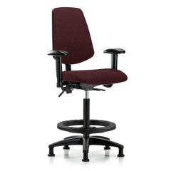 Task Chair Task Chair: Olefin, 34-1/2" Seat Height, Burgundy