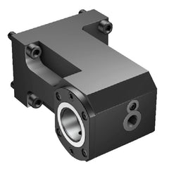 Lathe Modular Clamping Units; Clamping Unit Type: Adapter/Mount; Connection Size: C5; Cutting Direction: Left Hand; Head Height (Decimal Inch): 3.7795