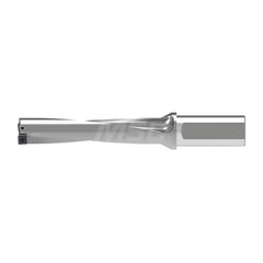 ‎MDS125SV 0.4921″ Dia. × 0.4921″ Shank × 1-59/64″ Flute Length × 3-15/16″ OAL, DEX, External Coolant, Cylindrical Solid Carbide Drill