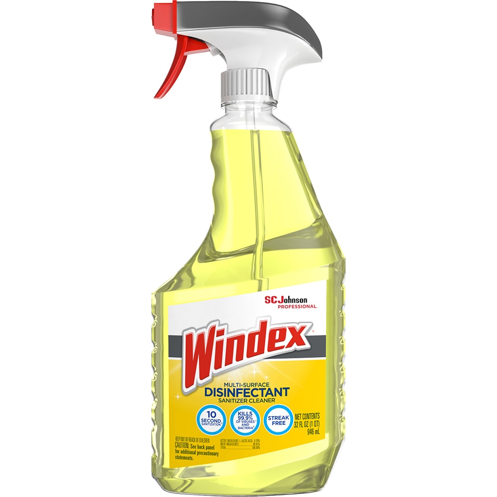 Windex Multi-Surface Disinfectant Sanitizer Cleaner Trigger, 32oz