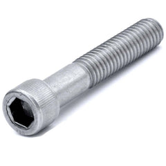 Hex Socket Cap Screw: 1/2-13 Thread, 6" Length Under Head, Stainless Steel, Bright/Uncoated Finish