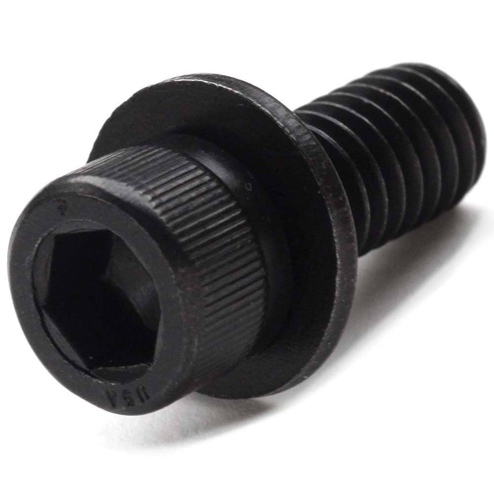 Hex Socket Cap Screw: 5/16-18 Thread, 3/4" Length Under Head, Alloy Steel, Black Oxide Finish