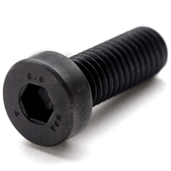 Hex Socket Cap Screw: 1/4-32 Thread, 1" Length Under Head, Alloy Steel, Black Oxide Finish