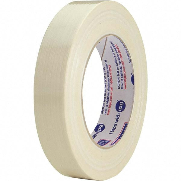 Filament & Strapping Tape; Type: Filament Tape; Color: Ivory; Width (mm