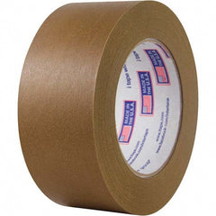 Packing Tape: 54.8' Long, Brown, Synthetic Rubber Adhesive