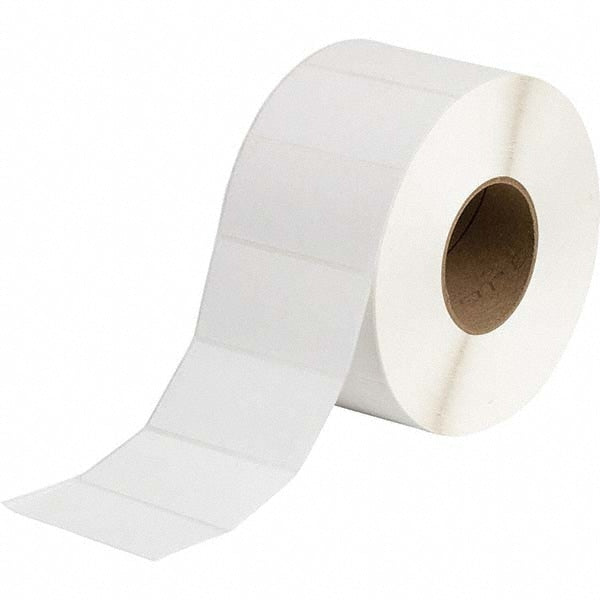 Label Maker Label: White, Paper, 3,000 per Roll