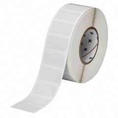 Label Maker Label: Silver, Metallized Polyester, 2,000 per Roll