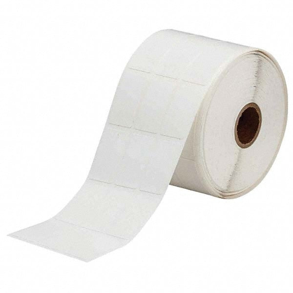 Label Maker Label: White, Cloth, 5,000 per Roll