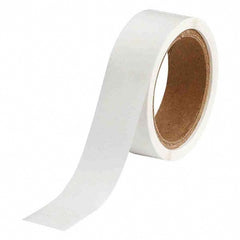 Label Maker Label: Clear, Polyester, 1,000 per Roll