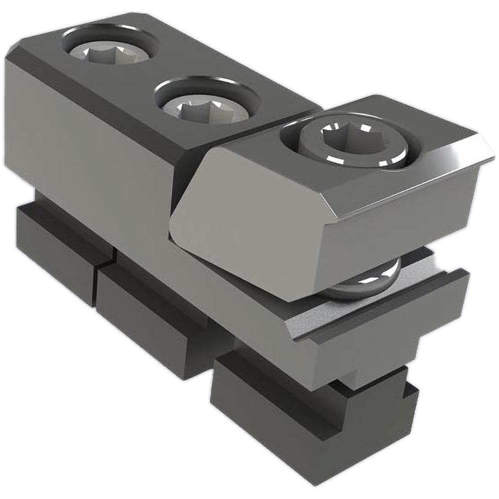 T-Slot Toe Clamps; Overall Length (mm): 3.75; Overall Length (Decimal Inch): 3.75; T-Slot Size (mm): 16 mm; T-Slot Size (Inch): 16 mm; Holding Force (Lb.): 50000 N; Overall Height (mm): 2.3850; Overall Height (Decimal Inch): 2.3850; Width (mm): 2; Width (