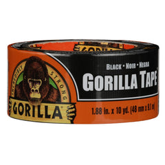 Duct & Foil Tape; Tape Type: Utility Cloth Duct, Duct Tape; Thickness (mil): 16.75; Color: Black; Series: Gorilla Tape; Series Part Number: 105631